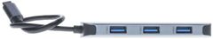 Acer dokovací stanice USB-C 7v1, 3x USB-A 3.2, HDMI 4K, PD 100W, čítačka kariet
