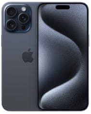 iPhone 15 Pro Max, 512GB, Blue Titanium (MU7F3SX/A)