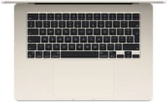 Apple MacBook Air 15, M3 8-core/8GB/512GB SSD/10-core GPU (MRYT3CZ/A), biela