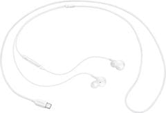 SAMSUNG sluchátka s ovládaniem hlasitosti EO-IC100BW, biela