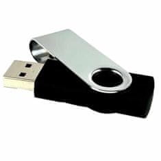 MediaRange USB 2.0 kľúč, 8GB, otočný, bez loga - na potlač, 20ks pack - nebalené; MR908NTRL/20ks pack